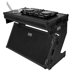 Table UDG Ultimate Flight Case Portable Z-Style DJ Table Plus Black