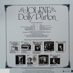 Vinyl Record Dolly Parton - Jolene LP