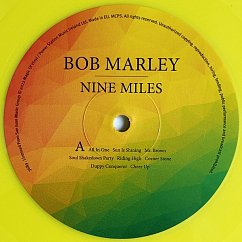 Vinyl Record Bob Marley - Nine Miles (Limited Edition Yellow) LP