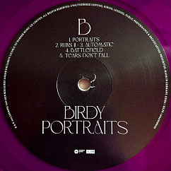 Vinyl Record Birdy - Portraits (Violet Translucent Vinyl) LP