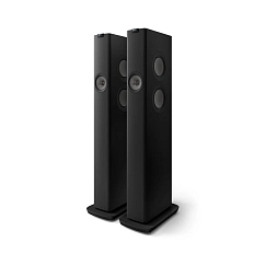 Kit KEF LS60 Wireless Carbon Black + Kube 12B Subwoofer + KW1 Kit