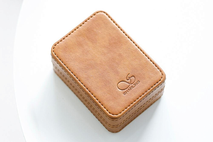 Headphone case Shanling C2 Leather Box Brown - img.3
