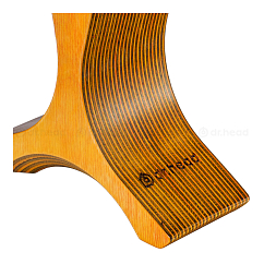 Headphone stand Dr.Head Under Wood Snowstorm 1 Orange / Black