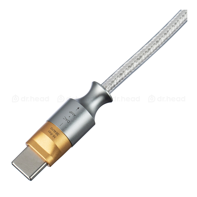 Headphone amplifier with DAC ddHiFi TC35CM2 Silver USB-C - 3.5 mm - img.1