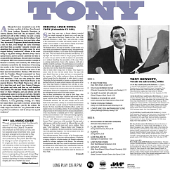 Vinyl Record Tony Bennett - Tony - LP