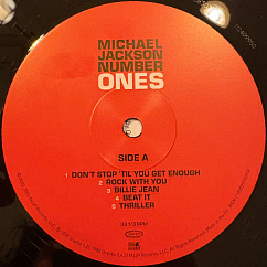 Vinyl Record Michael Jackson – Number Ones - 2LP