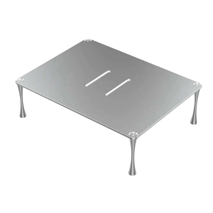 Hi-Fi Stand ddHiFi HS400 HiFi Rack Silver (2cm + 10cm + 12cm) - img.2