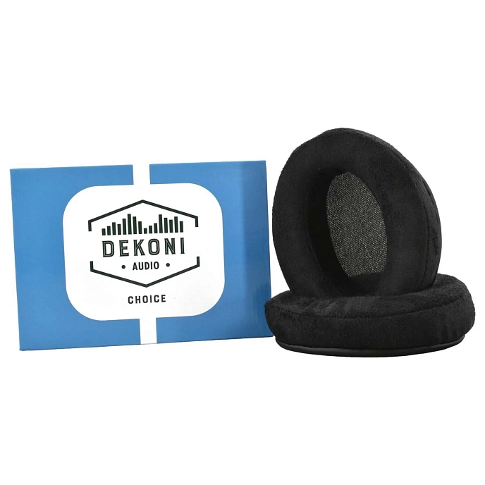 Eartips Dekoni Audio Choice Suede Earpads for Sennheiser Momentum 4 Black - img.0