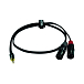 Cable ENOVA EC-A3-PSMXLF-3 Black 3.5мм - 2XLR 3m - img.4