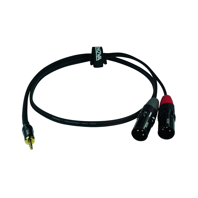 Cable ENOVA EC-A3-PSMXLF-3 Black 3.5мм - 2XLR 3m - img.4