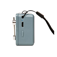 Portable speaker Crosley Mini Turntable Bluetooth Speaker Tourmaline Grey