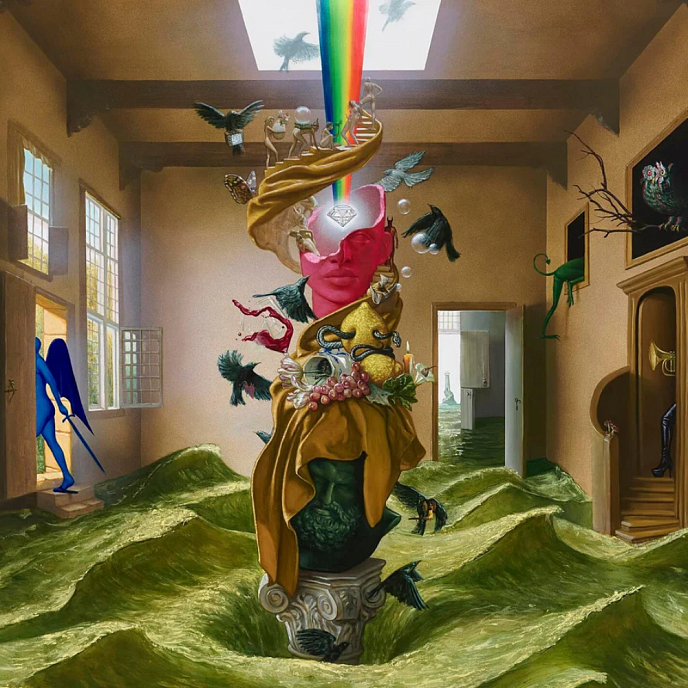 Vinyl Record Foster The People - Paradise State Of Mind (Neon Pink Transparent) LP - img.0