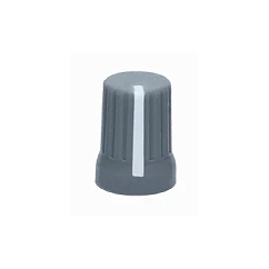DJTT Chroma Caps Super Knob 90° (Rubber) Dark Gray