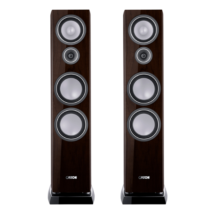 Floorstanding Speakers Canton Vento 90 Walnut Dark High Gloss (Pair) - img.0