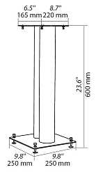Hi-Fi Stand NorStone Stylum 2 Oak