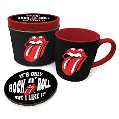 Pyramid The Rolling Stones It’s Only Rock N Roll (Mug Tin Set) Black/Red