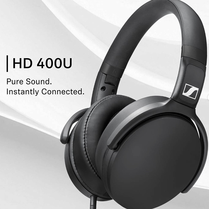 Over-ear headphones Sennheiser HD 400U Black - img.5