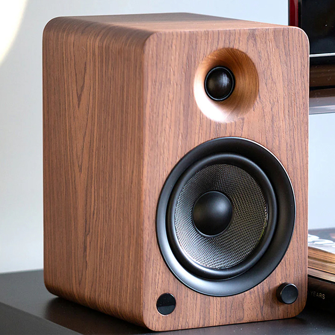 Bookshelf speakers Kanto YU6 Walnut - img.4