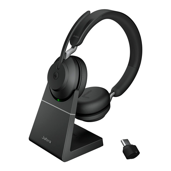 Headset Jabra Evolve2 65 Link380c MS Stereo Stand Black - img.0