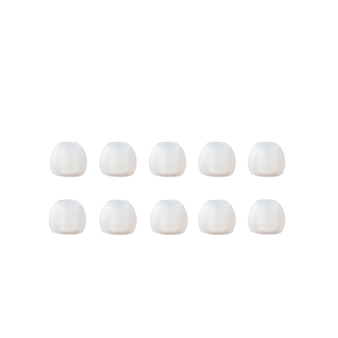 Eartips Final Audio Earpiece type E All Size Clear (10шт) - img.0