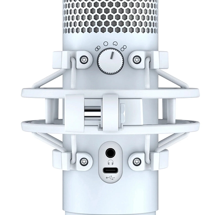 Microphone for streaming and gaming HyperX QuadCast S White - img.5