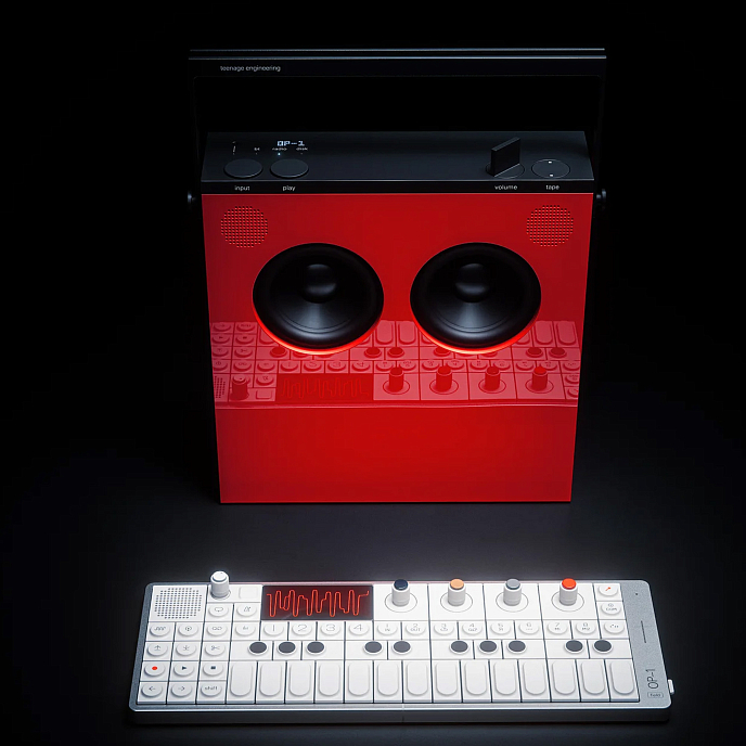 Portable speaker Teenage Engineering OB-4 Orange - img.5