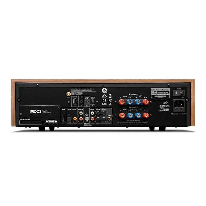 Integrated amplifier NAD C3050 Black Wood - img.2