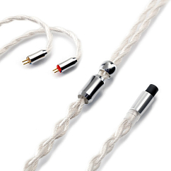 Cable Queen Of Audio RUM 2pin Silver