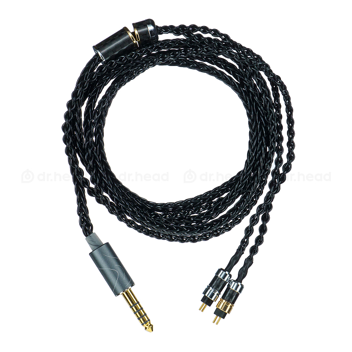 Cable HeadMade IEM 2-pin - 4.4mm Black 1.2m - img.0