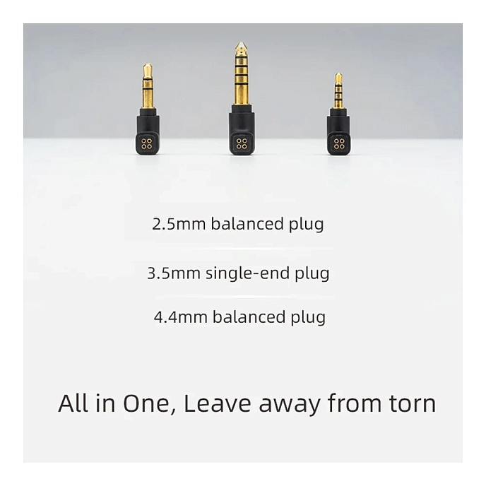 Cable MoonDrop PCC 2pin 3.5mm 2.5mm 4.4mm - img.5