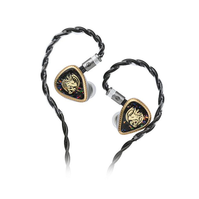 IEMs headphones Nostalgia Audio Pendragon Black Gold - img.0