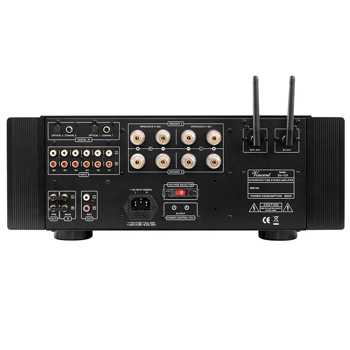 Integrated amplifier Vincent SV-737 BL Black - img.2