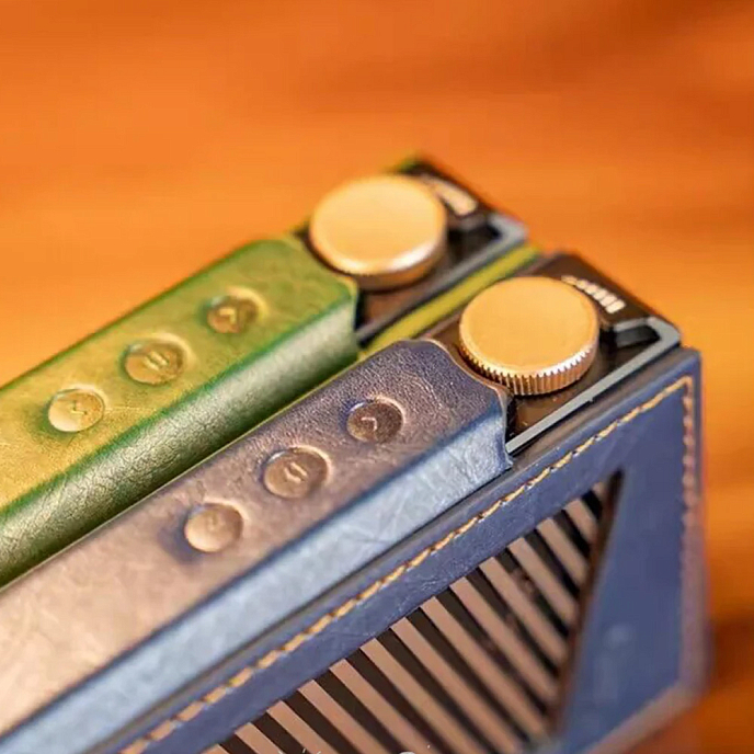 Case Cayin N3 Ultra Leather Case Blue - img.2