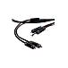 Cable Furutech Silver Arrows ll-R4 black 2rca to 2rca 1.2m - img.0