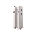Floorstanding Speakers KEF LS60 Wireless Mineral White + KEF KC 62 Black - img.1 Floorstanding Speakers KEF LS60 Wireless Mineral White + KEF KC 62 Black - img.1