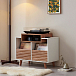 Hi-Fi Stand NorStone Oslo Vinyl 800 White/Light Oak - img.3