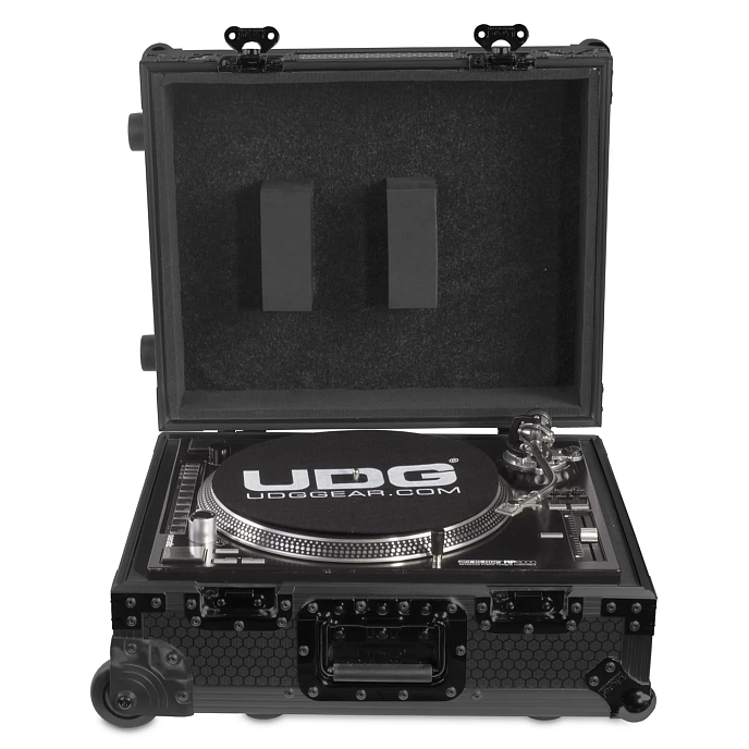 Case UDG Ultimate Flight Case Multi Format Turntable MK2 Plus Black - img.0