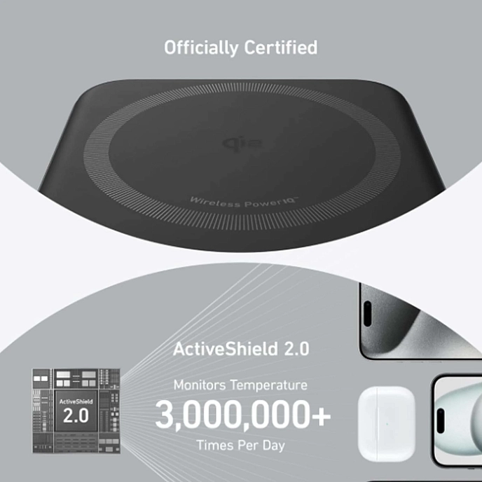 Portable battery Anker MagGo Power Bank (10000mAh 15W) Black - img.5