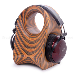 Headphone stand Dr.Head Under Wood Typhoon 1 Orange Black
