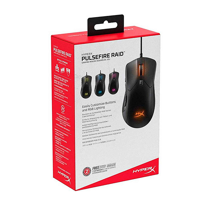 Mouse HyperX Pulsefire Raid Black - img.8