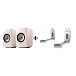 Kit KEF LSX II Mineral White + KEF B1 Wall Bracket Silver - img.0