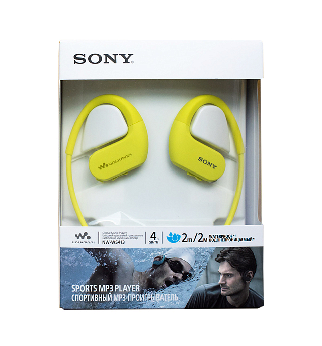 Headphones player Sony NW-WS413 Black - img.3