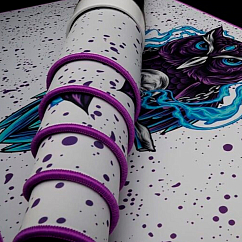 Mouse pad Maze NIGHT OWL-W White 3XL