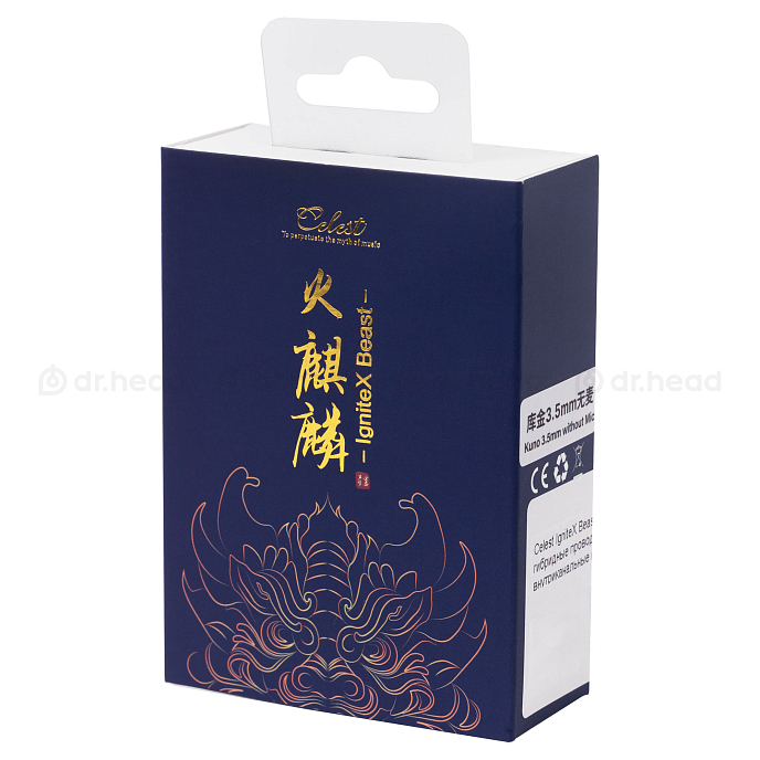 In-ear headphones Celest IgniteX Beast Purple Red 3.5mm - img.14