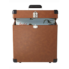 Vinyl Storage Box Crosley Platter-Pak Tan