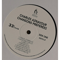 Vinyl Record Charles Aznavour – Chansons Preferees LP