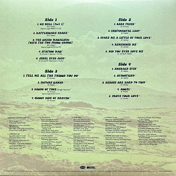 Vinyl Record Fleetwood Mac - The Best Of Fleetwood Mac 1969 - 1974 LP - img.1