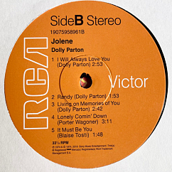 Vinyl Record Dolly Parton - Jolene LP