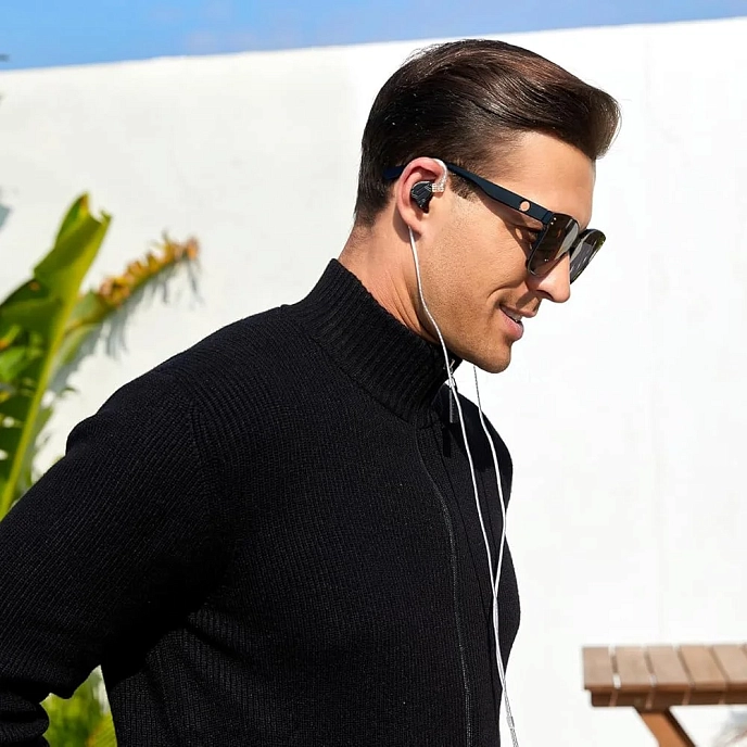 In-ear headphones KZ ZS10 Pro X with Mic Black - img.7