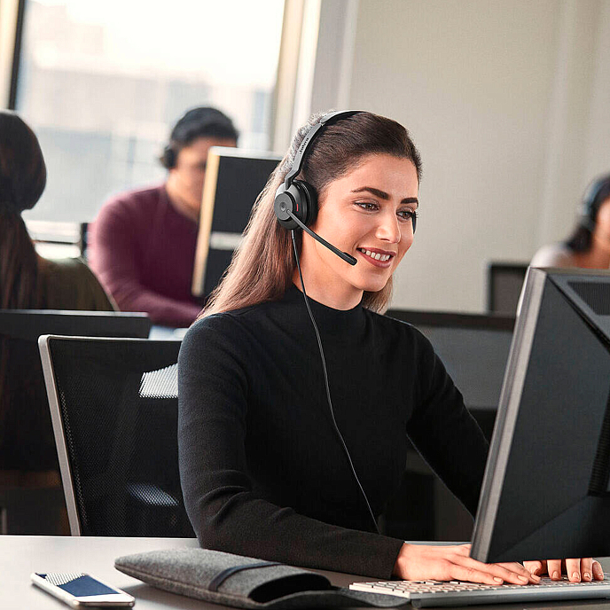 Call Center Headset Jabra Evolve 30 II Stereo MS Black - img.5